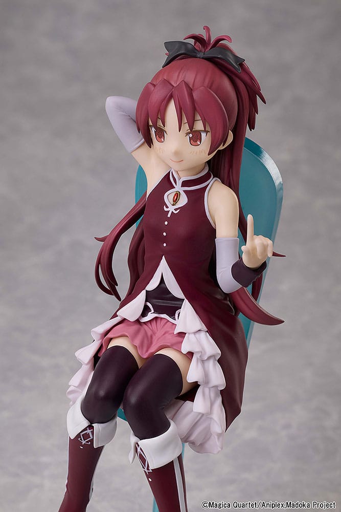 Puella Magi Madoka Magica The Movie: Rebellion PVC Statue Kyoko Sakura Tea Party Cake Song Ver. 18 cm - MangaShop.ro