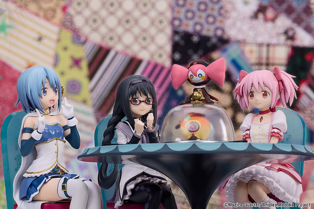 Puella Magi Madoka Magica The Movie: Rebellion PVC Statue Tea Party Cake Song Ver. Set 18 cm - MangaShop.ro