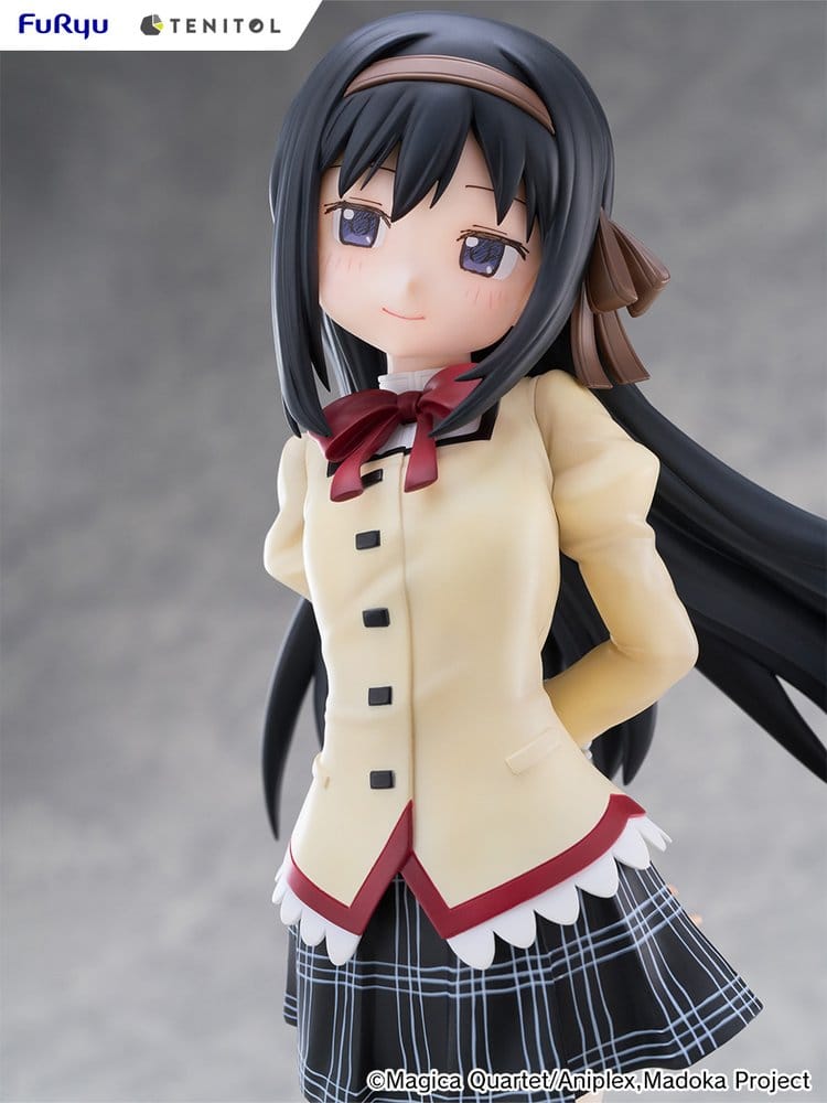 Puella Magi Madoka Magica the Movie -Walpurgisnacht: Rising- Tenitol Tall PVC Figure Homura Akemi 30 cm - MangaShop.ro