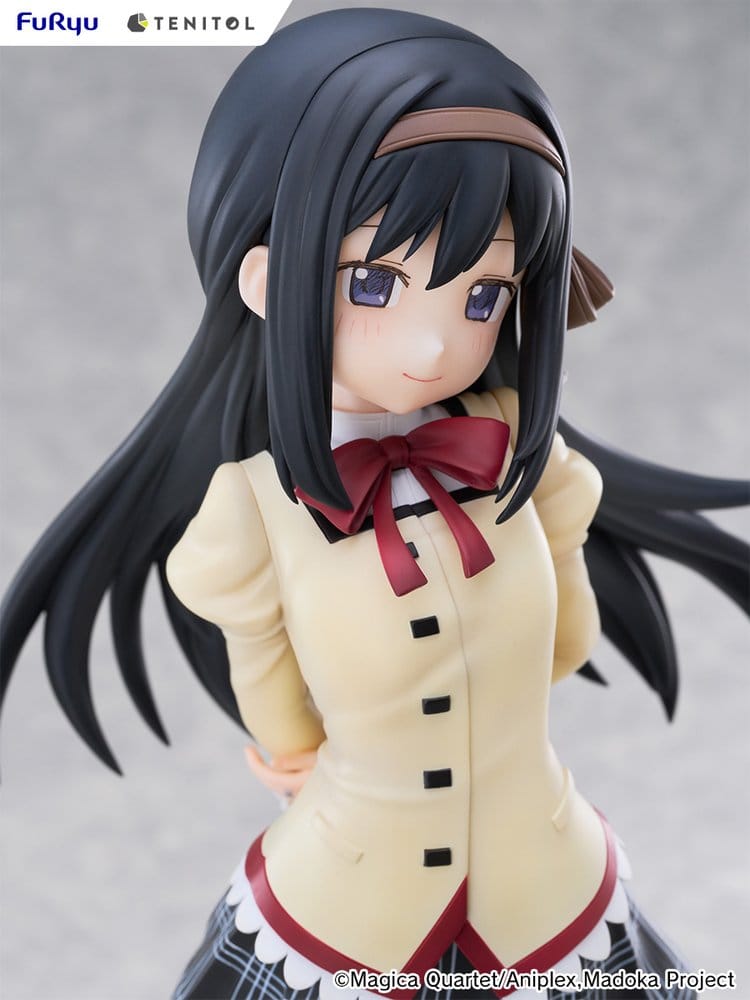 Puella Magi Madoka Magica the Movie -Walpurgisnacht: Rising- Tenitol Tall PVC Figure Homura Akemi 30 cm - MangaShop.ro