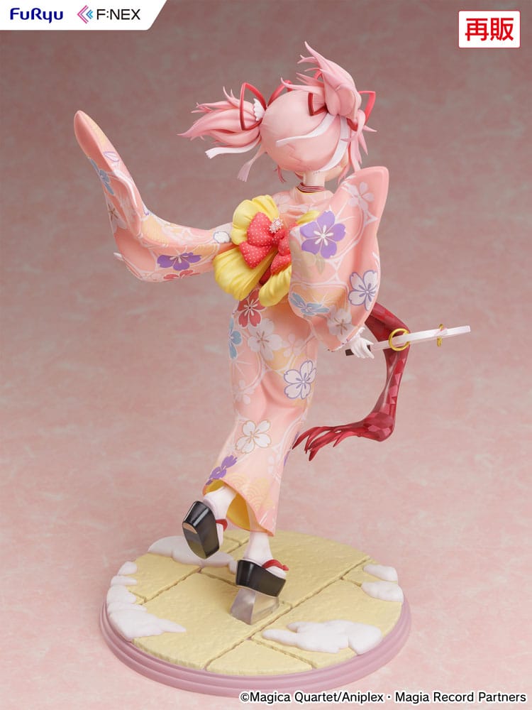 Puella Magi Madoka Magica Side Story Magia Record PVC Statue 1/7 Madoka Kaname Kimono Ver. 22 cm - MangaShop.ro