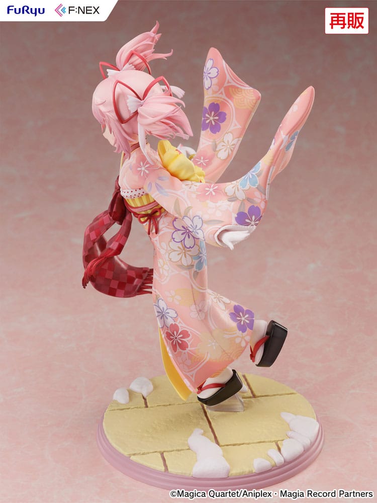Puella Magi Madoka Magica Side Story Magia Record PVC Statue 1/7 Madoka Kaname Kimono Ver. 22 cm - MangaShop.ro