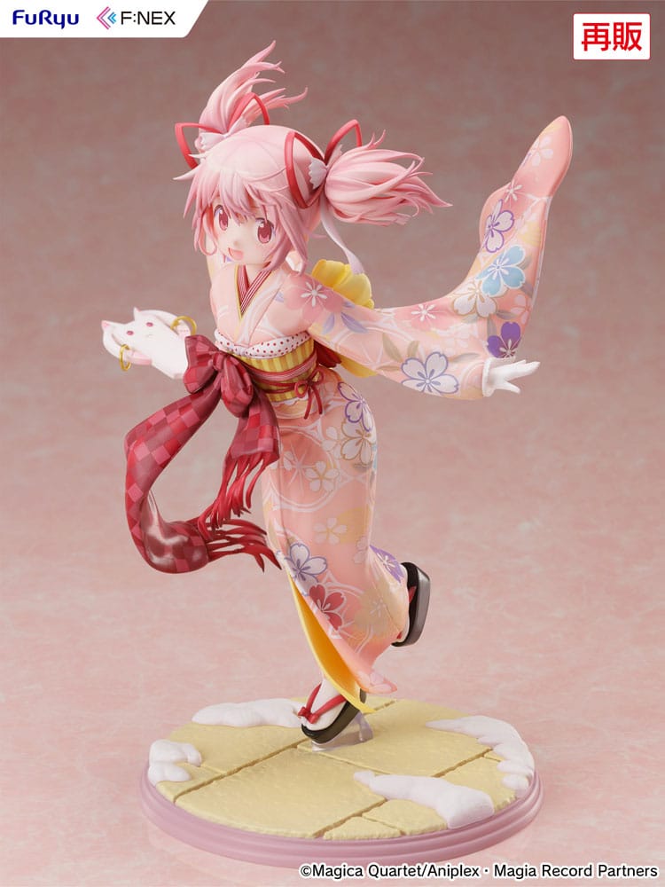 Puella Magi Madoka Magica Side Story Magia Record PVC Statue 1/7 Madoka Kaname Kimono Ver. 22 cm - MangaShop.ro
