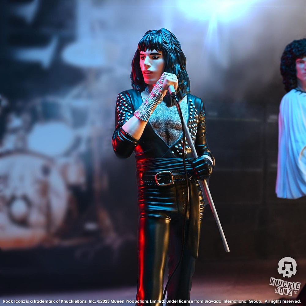 Queen Rock Iconz Statue Freddie Mercury II (Sheer Heart Attack Era) 23 cm - MangaShop.ro