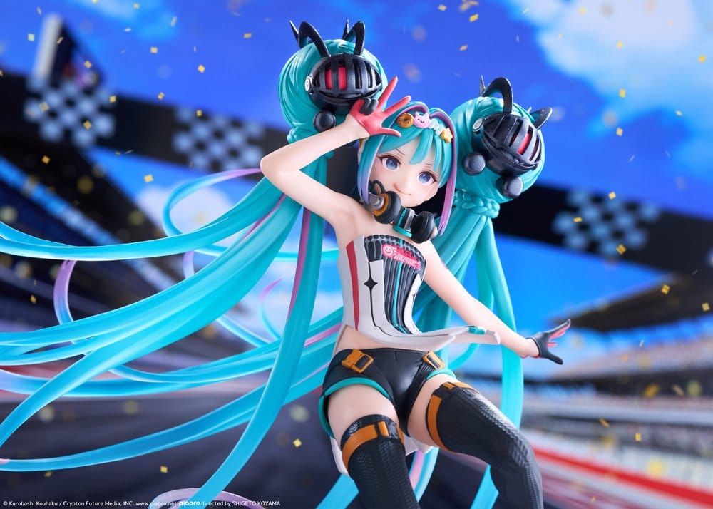 Hatsune Miku Taito Kuji PVC Figure Racing Miku 2026 Ver. Original 18 cm - MangaShop.ro