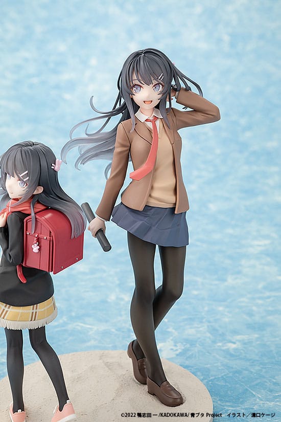 Rascal Does Not Dream of a Knapsack Kid PVC Statue Mai Sakurajima High School Graduation Ver. & Knapsack Kid 19 cm - MangaShop.ro