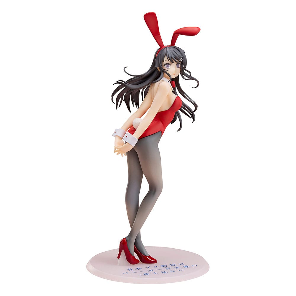 Rascal Does Not Dream of Bunny Girl Senpai Statue 1/7 Mai Sakurajima Red Bunny Girl Ver. 27 cm - MangaShop.ro