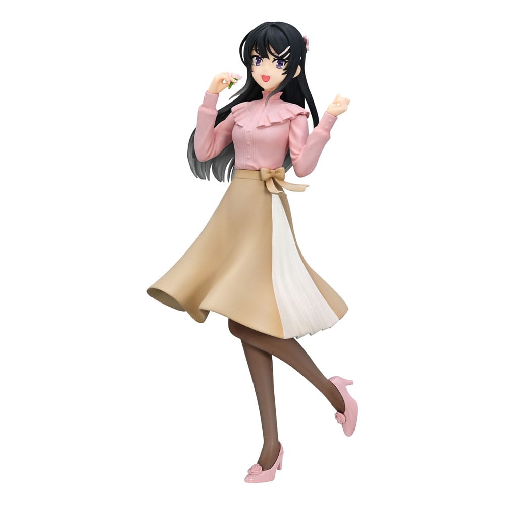 Rascal Does Not Dream of Bunny Girl Senpai Trio-Try-iT PVC Statue Mai Sakurajima Spring Outfit Ver. 21 cm - MangaShop.ro