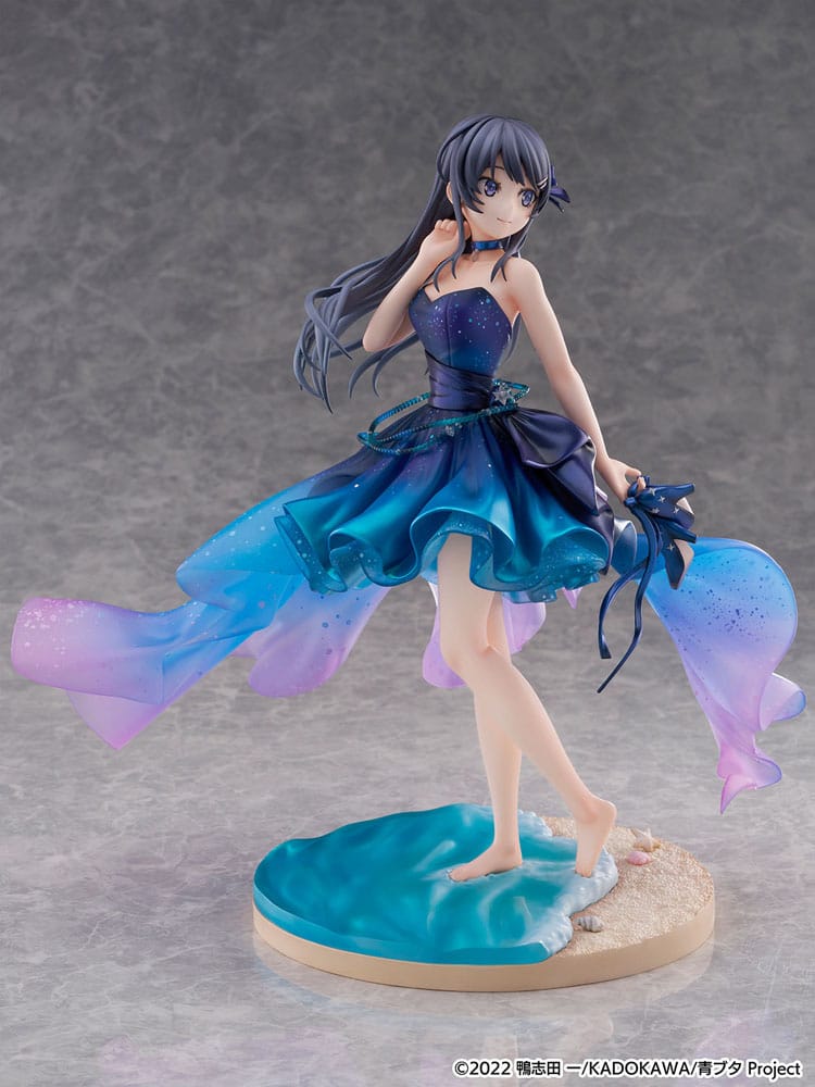 Rascal Does Not Dream of Bunny Girl Senpai PVC Statue 1/7 Mai Sakurajima Starry night sky Ver. 25 cm - MangaShop.ro