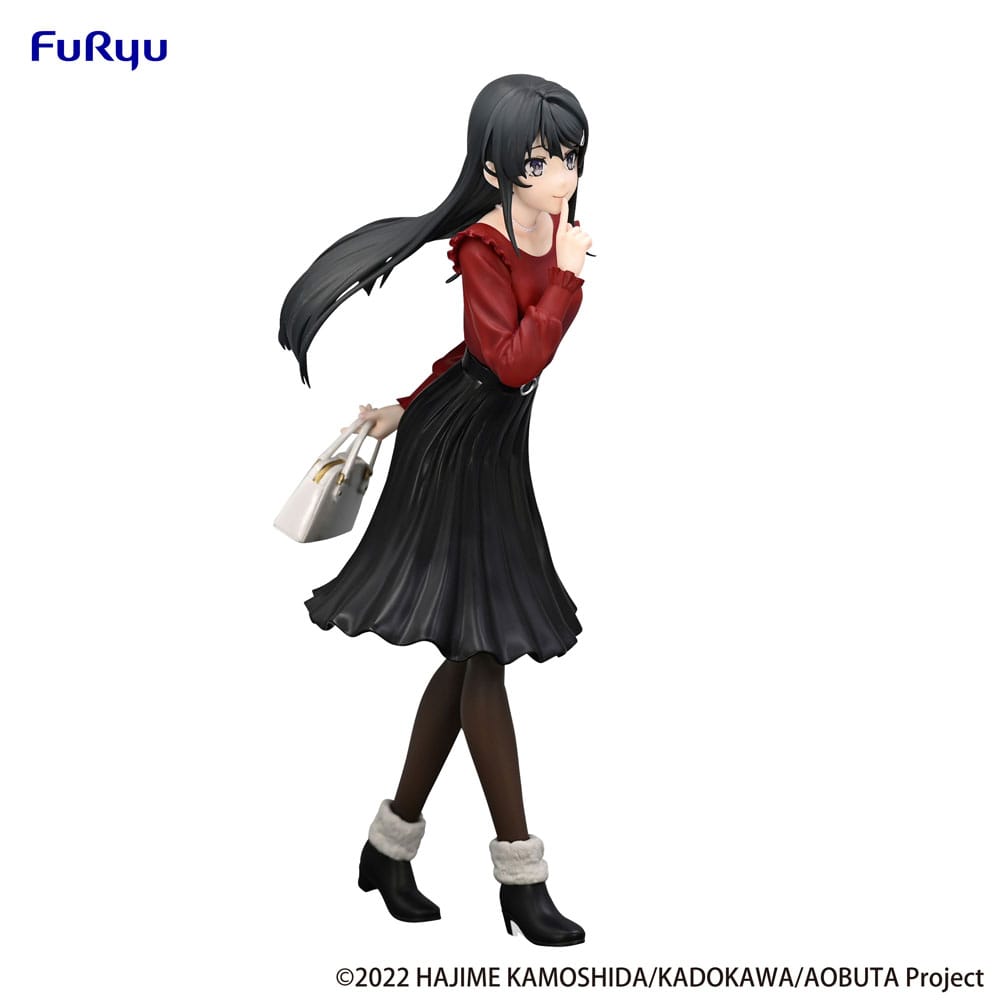 Rascal Does Not Dream of Bunny Girl Senpai Trio-Try-iT PVC Statue Mai Sakurajima Winter Outfit Ver. 21 cm - MangaShop.ro