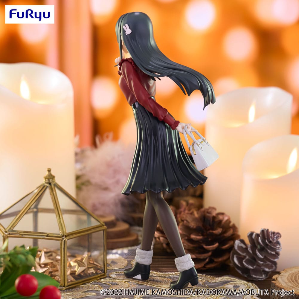 Rascal Does Not Dream of Bunny Girl Senpai Trio-Try-iT PVC Statue Mai Sakurajima Winter Outfit Ver. 21 cm - MangaShop.ro