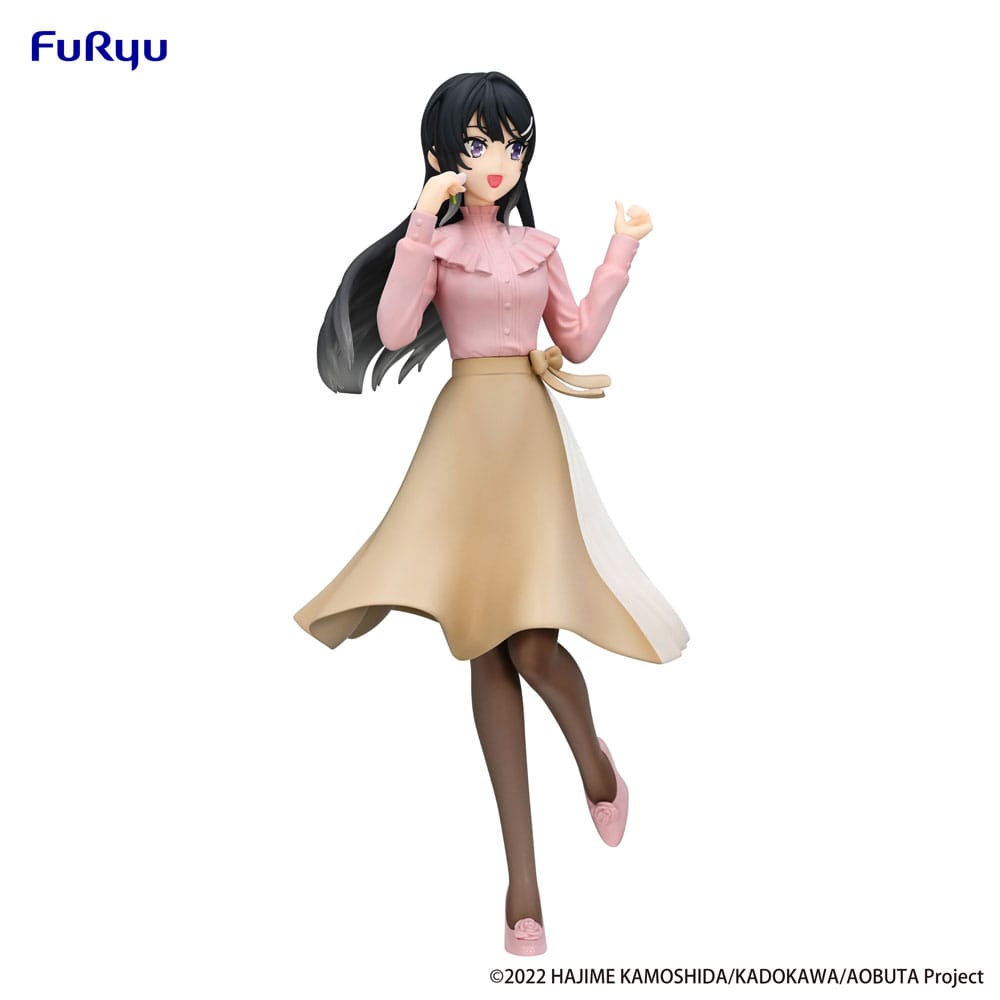 Rascal Does Not Dream of Bunny Girl Senpai Trio-Try-iT PVC Statue Mai Sakurajima Spring Outfit Ver. 21 cm - MangaShop.ro