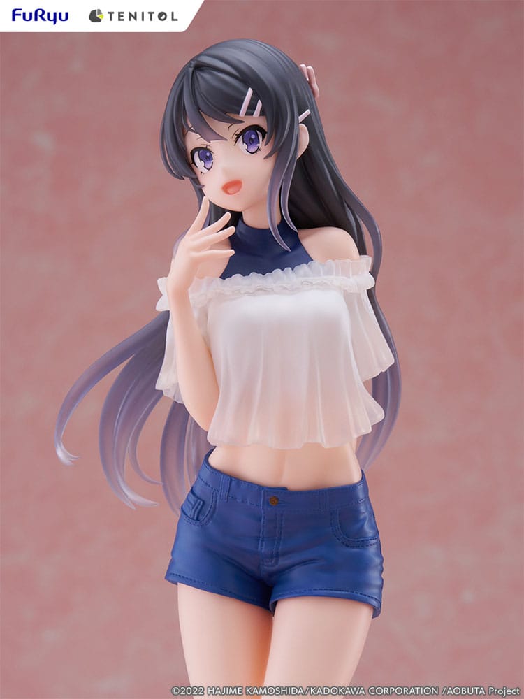 Rascal Does Not Dream of Bunny Girl Senpai Tenitol PVC Statue Mai Sakurajima 29 cm - MangaShop.ro