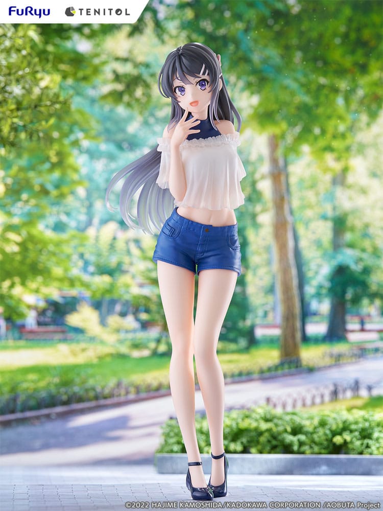 Rascal Does Not Dream of Bunny Girl Senpai Tenitol PVC Statue Mai Sakurajima 29 cm - MangaShop.ro