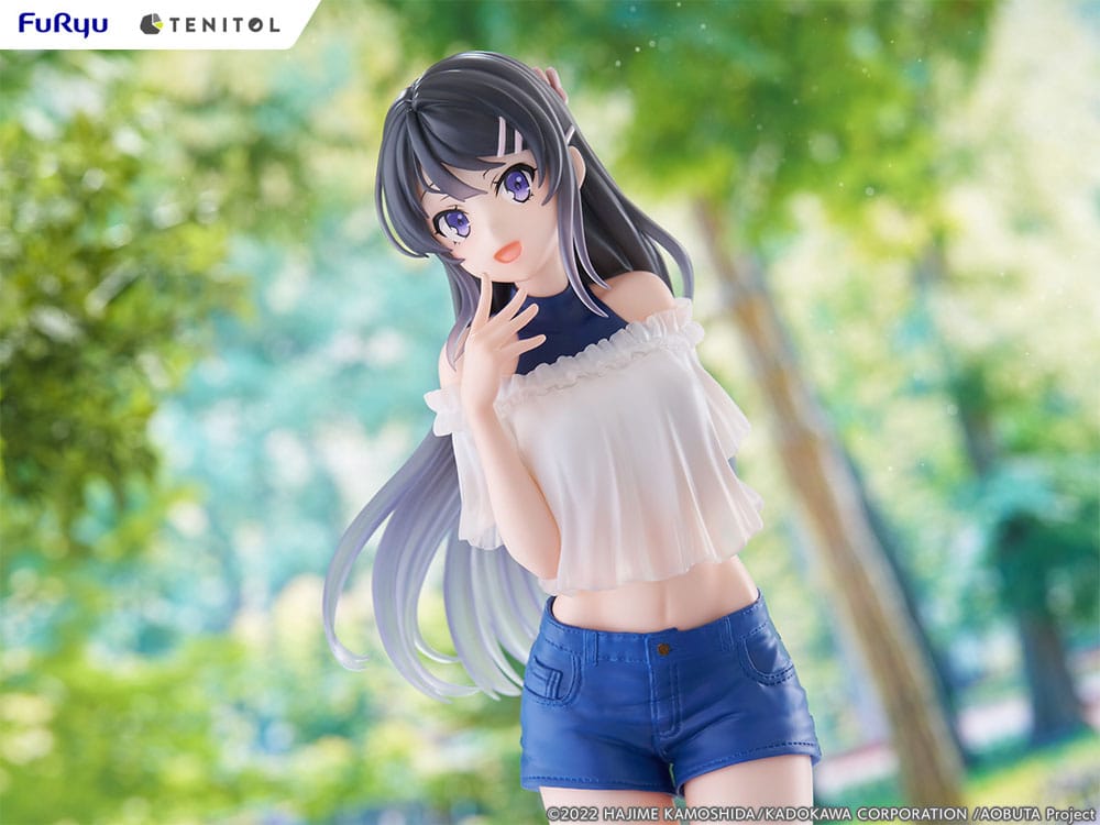 Rascal Does Not Dream of Bunny Girl Senpai Tenitol PVC Statue Mai Sakurajima 29 cm - MangaShop.ro