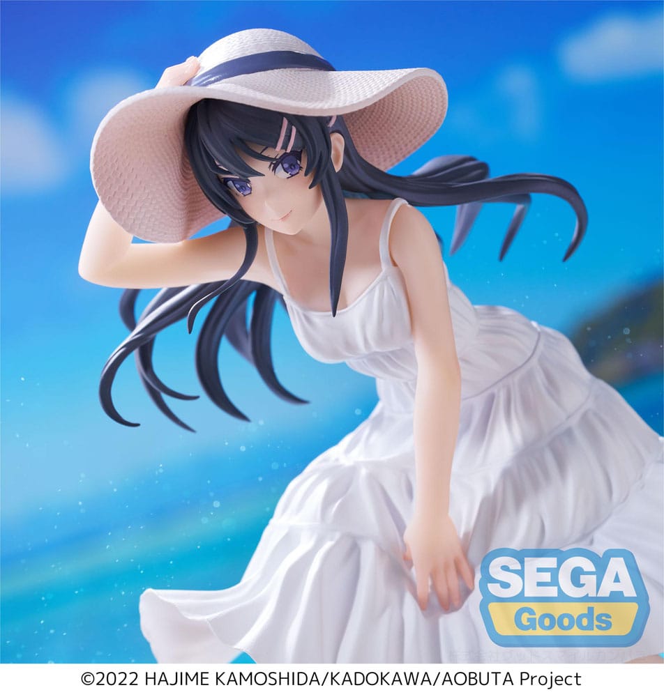 Rascal Does Not Dream of a Bunny Girl Senpai Luminasta PVC Statue Mai Sakurajima Summer Dress 17 cm - MangaShop.ro