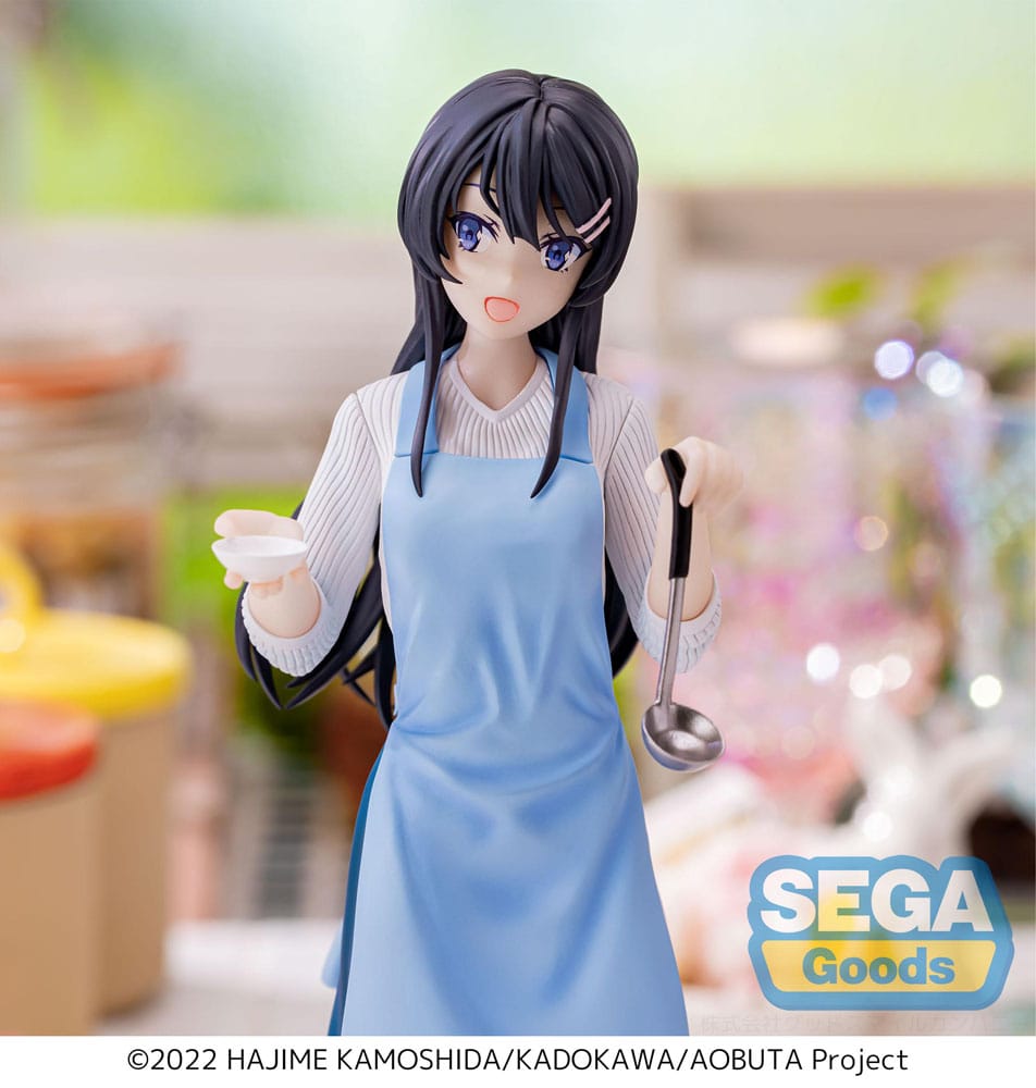 Rascal Does Not Dream of Bunny Girl Senpai Luminasta PVC Statue Mai Sakurajima Apron 14 cm - MangaShop.ro