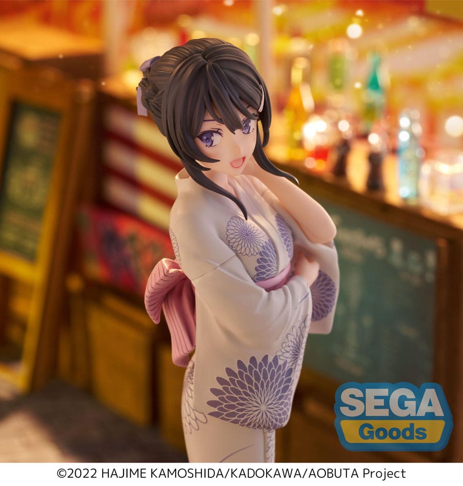 Rascal Does Not Dream of Bunny Girl Senpai Luminasta PVC Statue Mai Sakurajima Yukata 22 cm - MangaShop.ro