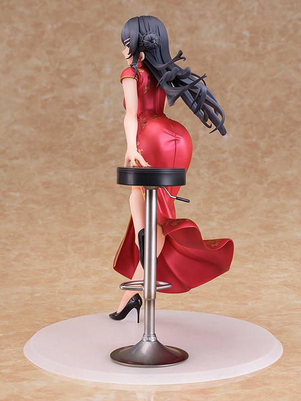 Rascal Does Not Dream of Bunny Girl Senpai Statue 1/7 Mai Sakurajima Chinese Dress Ver. 22 cm - MangaShop.ro