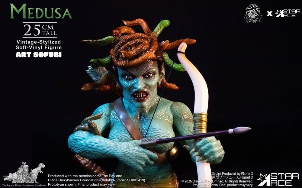 Ray Harryhausen Soft Vinyl Statue Medusa (Vintage-Style) 25 cm - MangaShop.ro