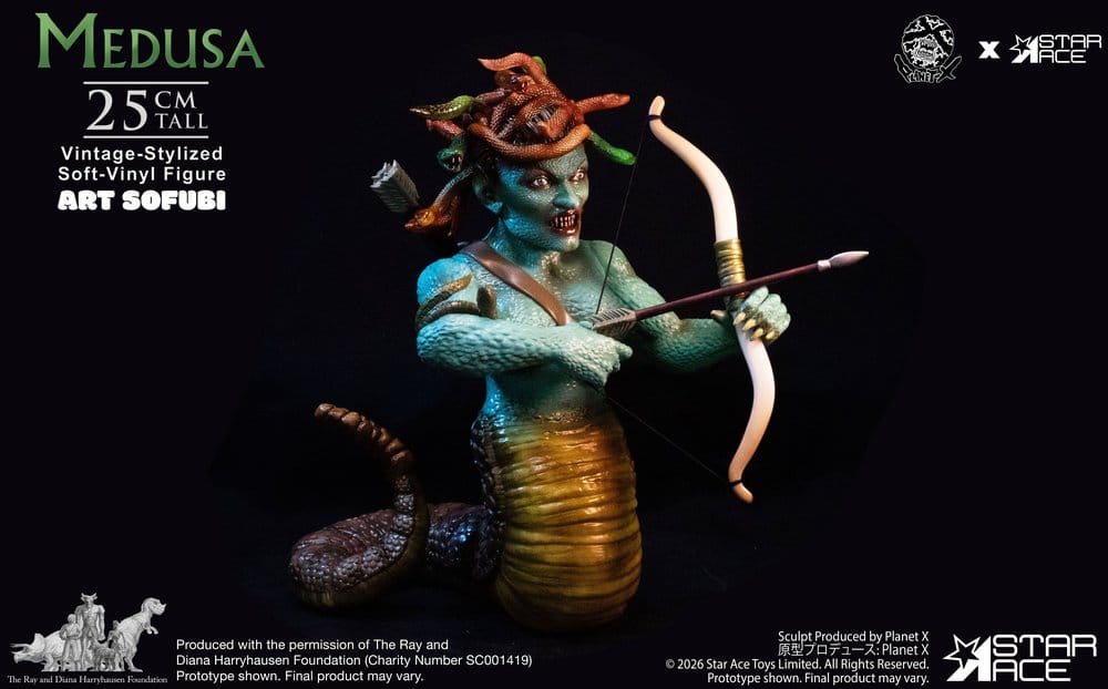 Ray Harryhausen Soft Vinyl Statue Medusa (Vintage-Style) 25 cm - MangaShop.ro