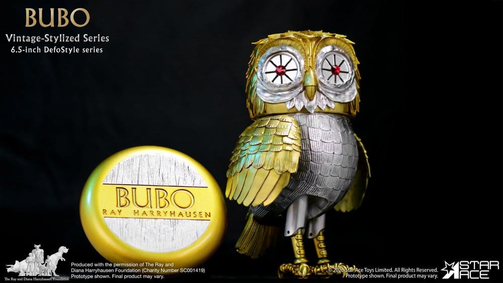 Ray Harryhausen Collection DefoStyle Soft-vinyl Statue Bubo 17 cm - MangaShop.ro