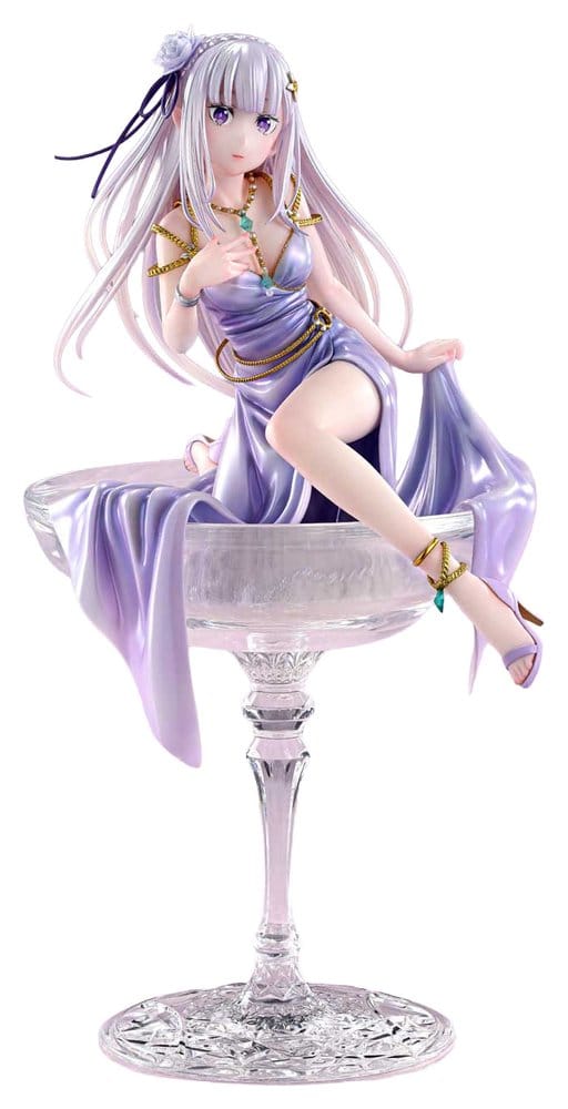 Re:Zero Prisma Wing Statue 1/7 Emilia Glass Edition 29 cm - MangaShop.ro