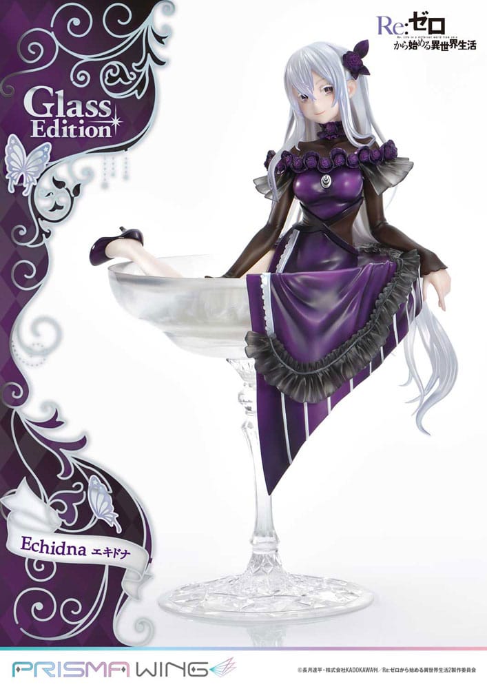 Re:ZERO Starting Life in Another World Prisma Wing PVC Statue 1/7 Echidna Glass Edition 24 cm - MangaShop.ro