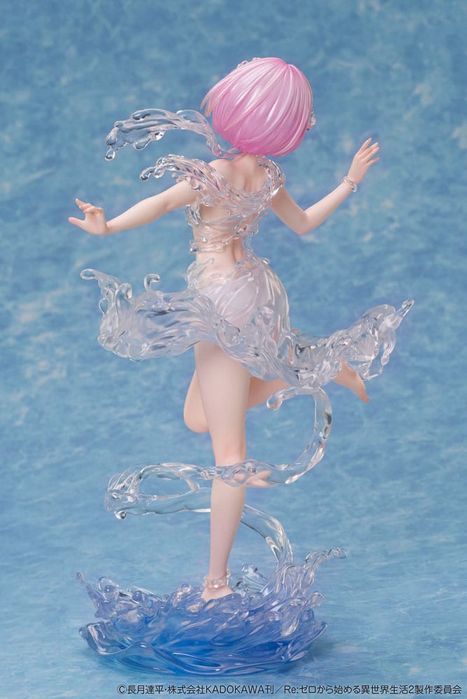 Re:Zero Starting Life in Another World PVC Statue 1/7 Ram Aqua Dress 23 cm - MangaShop.ro