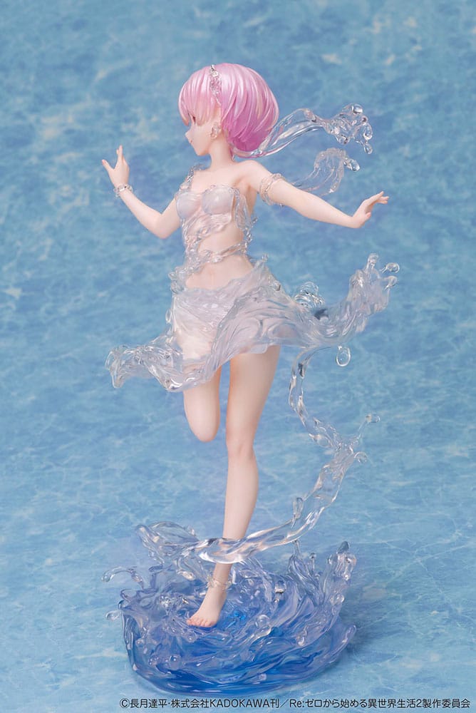 Re:Zero Starting Life in Another World PVC Statue 1/7 Ram Aqua Dress 23 cm - MangaShop.ro