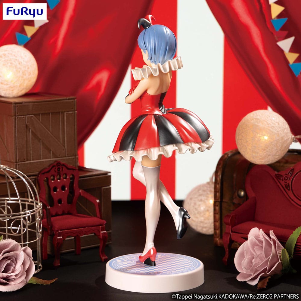 Re:ZERO SSS PVC Statue Rem in Circus Pearl Color Ver. 21 cm - MangaShop.ro