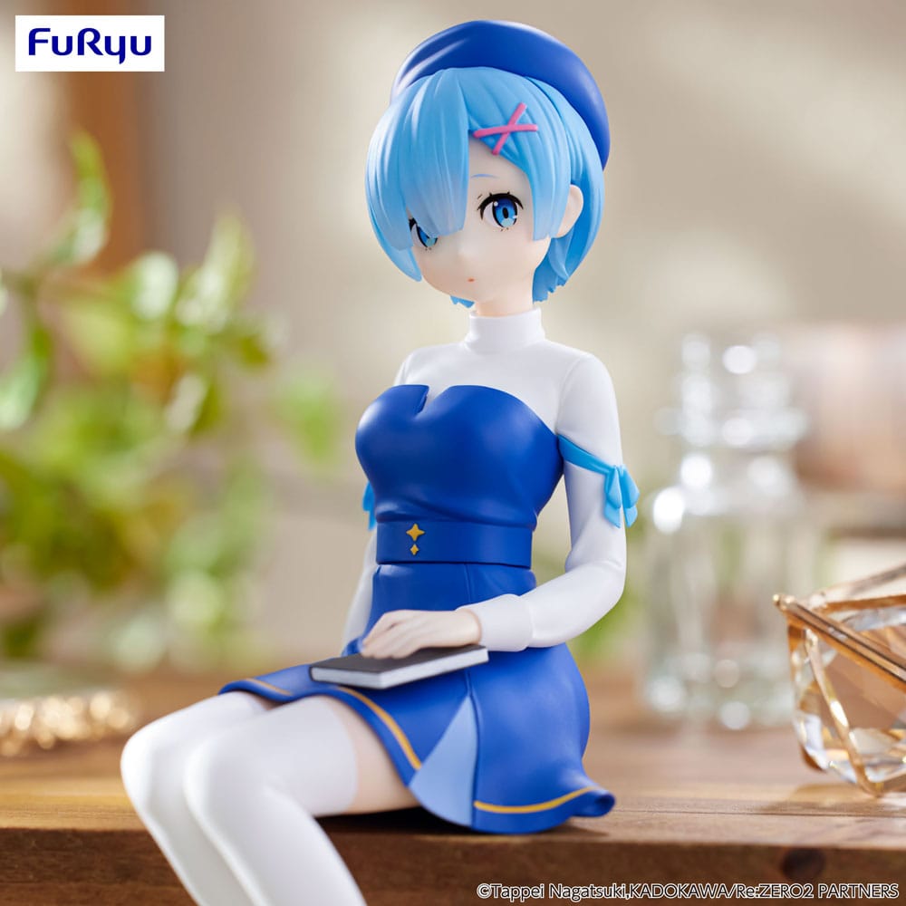 Re:Zero Starting Life in Another World Noodle Stopper PVC Statue Rem Book Girl Ver. 15 cm - MangaShop.ro