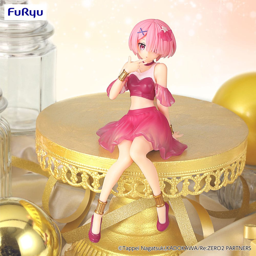 Re:Zero Starting Life in Another World Noodle Stopper PVC Statue Ram Twinkle Party Another Color Ver. 14 cm - MangaShop.ro
