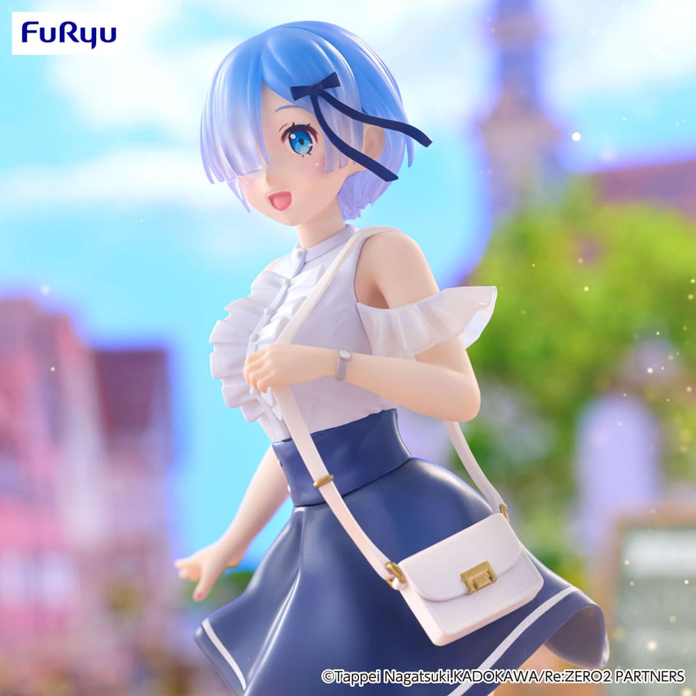 Re:Zero Starting Life in Another World Trio-Try-iT PVC Statue Rem Date Plan Ver. 21 cm - MangaShop.ro