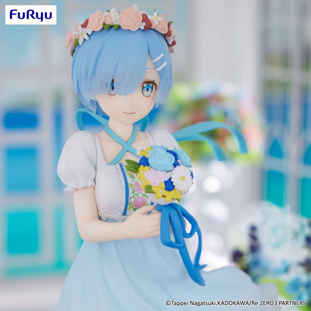 Re:Zero Starting Life in Another World Trio-Try-iT PVC Statue Rem Bridesmaid 21 cm - MangaShop.ro