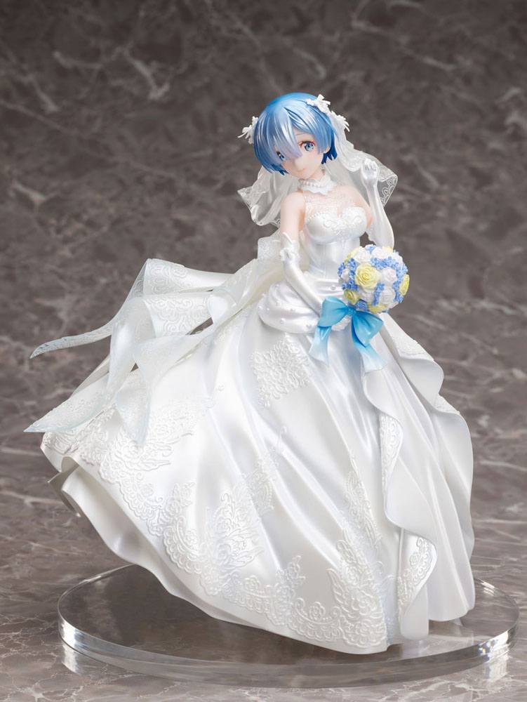 Re:ZERO -Starting Life in Another World- PVC Statue 1/7 Rem Wedding Dress Ver. 23 cm - MangaShop.ro