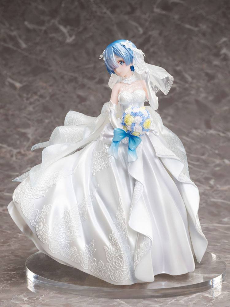 Re:ZERO -Starting Life in Another World- PVC Statue 1/7 Rem Wedding Dress Ver. 23 cm - MangaShop.ro
