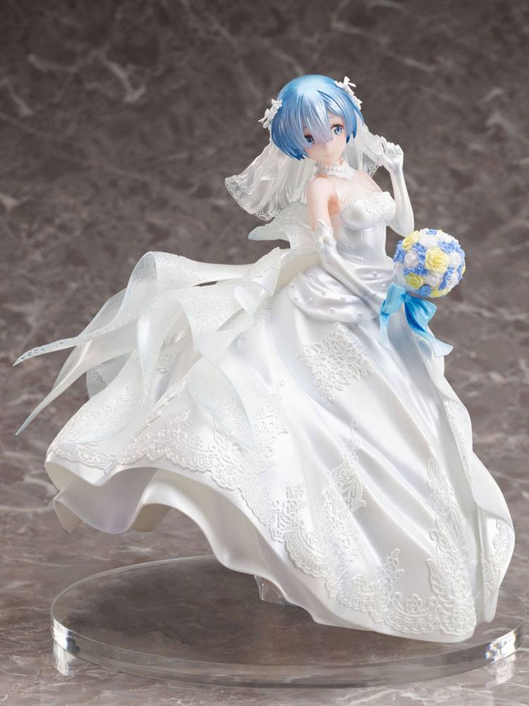 Re:ZERO -Starting Life in Another World- PVC Statue 1/7 Rem Wedding Dress Ver. 23 cm - MangaShop.ro