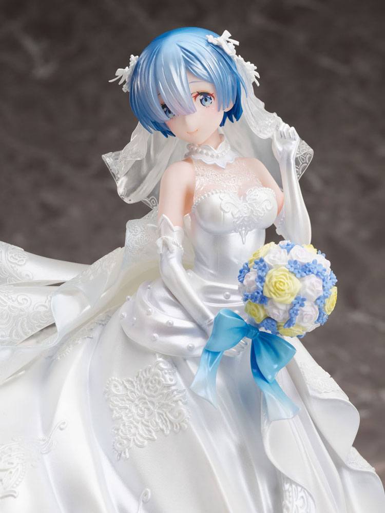 Re:ZERO -Starting Life in Another World- PVC Statue 1/7 Rem Wedding Dress Ver. 23 cm - MangaShop.ro