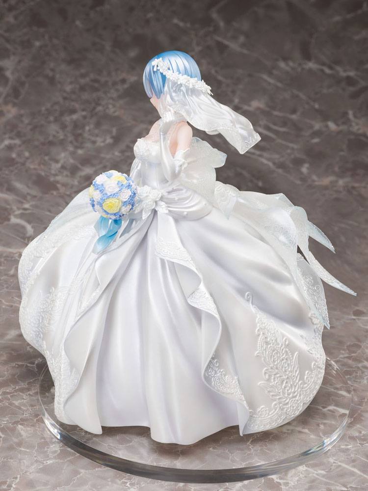 Re:ZERO -Starting Life in Another World- PVC Statue 1/7 Rem Wedding Dress Ver. 23 cm - MangaShop.ro