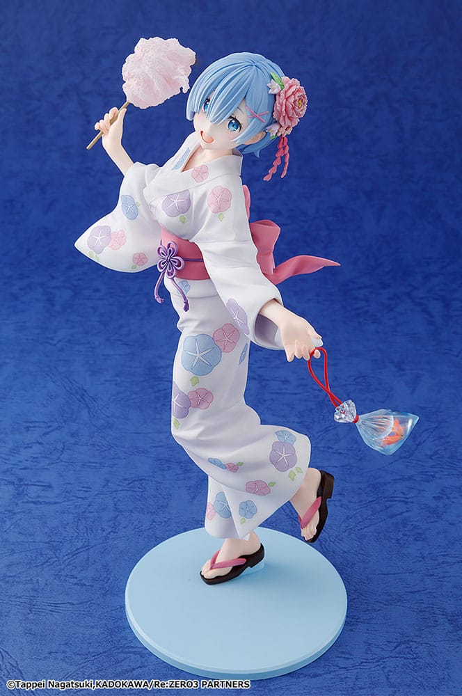 Re:ZERO -Starting Life in Another World- PVC Statue 1/8 Rem Yukata Ver. Renewal Package Edition 23 cm - MangaShop.ro