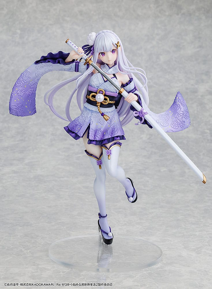 Re:ZERO -Starting Life in Another World- PVC Statue 1/7 Emilia Combat Outfit ver. 24 cm - MangaShop.ro