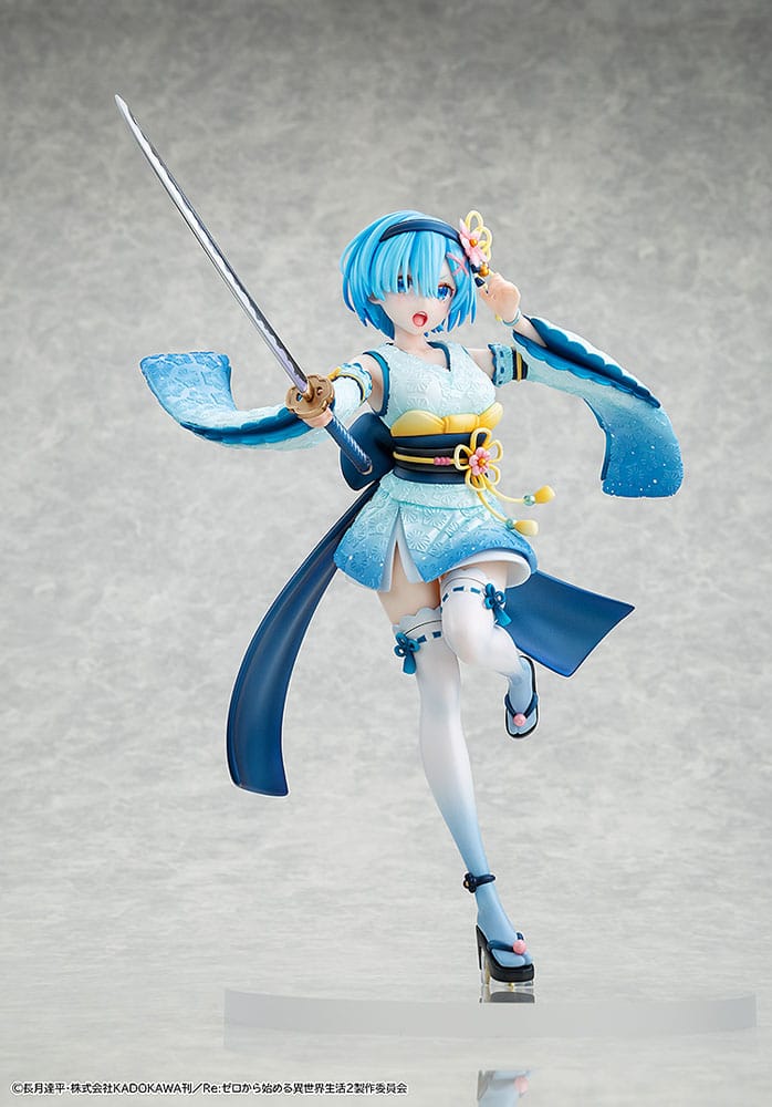 Re:ZERO -Starting Life in Another World- PVC Statue 1/7 Rem Combat Outfit Ver. 22 cm - MangaShop.ro