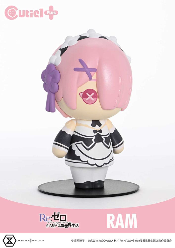 Re:Zero Starting Life in Another World Cutie1 Plus PVC Figure Ram 9 cm - MangaShop.ro