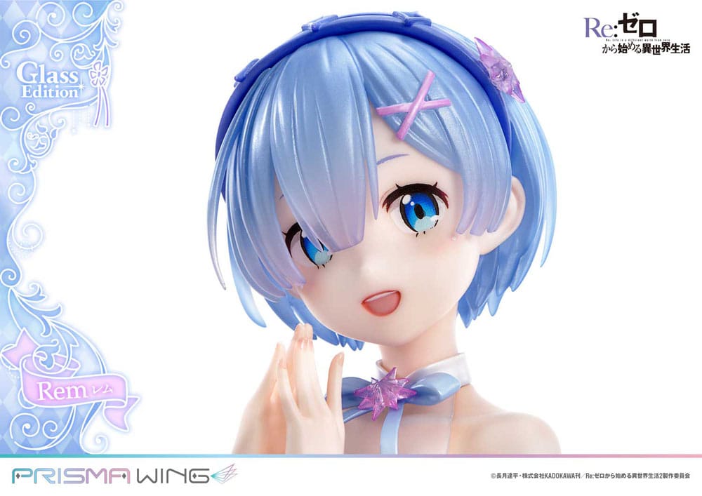 Re:Zero - Starting Life in Another World Prisma Wing PVC Statue 1/7 Rem Glass Edition 23 cm - MangaShop.ro