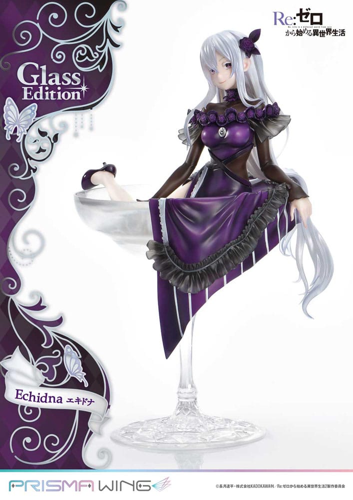Re:ZERO Starting Life in Another World Prisma Wing PVC Statue 1/7 Echidna Glass Edition 24 cm - MangaShop.ro