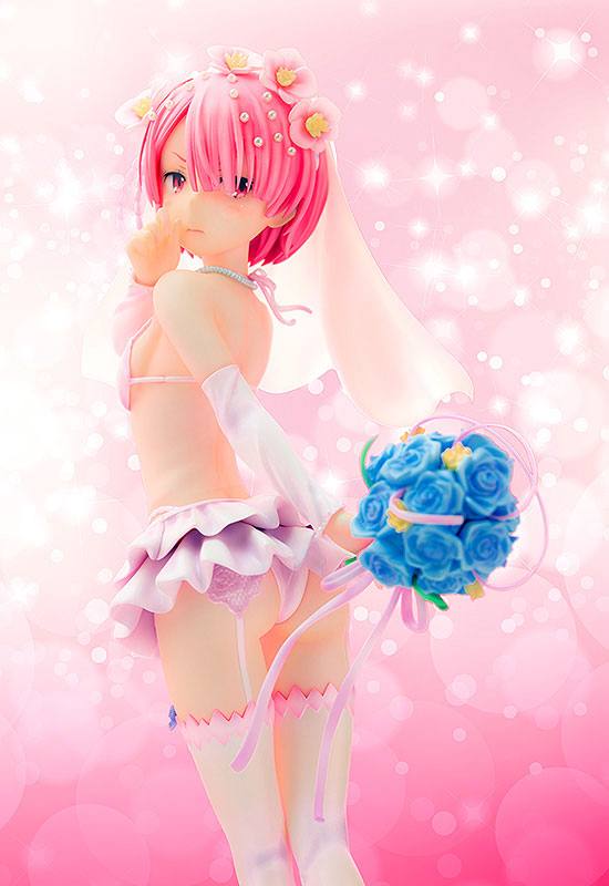 Re:ZERO -Starting Life in Another World- PVC Statue 1/7 Ram Wedding Ver. 22 cm - MangaShop.ro
