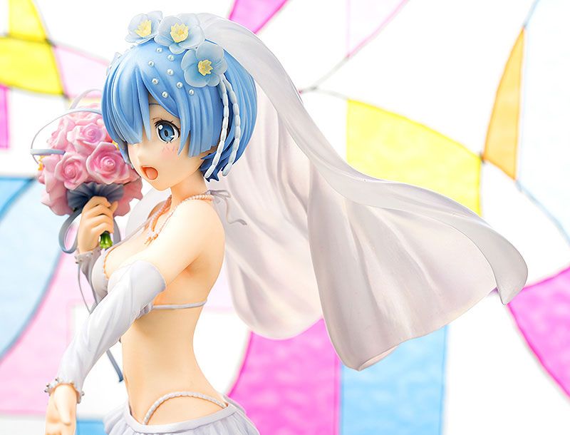 Re:ZERO -Starting Life in Another World- PVC Statue 1/7 Rem Wedding Ver. 22 cm - MangaShop.ro