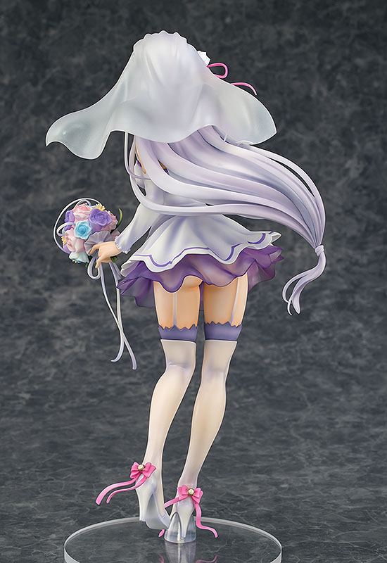 Re:ZERO -Starting Life in Another World- PVC Statue 1/7 Emilia Wedding Ver. 25 cm - MangaShop.ro