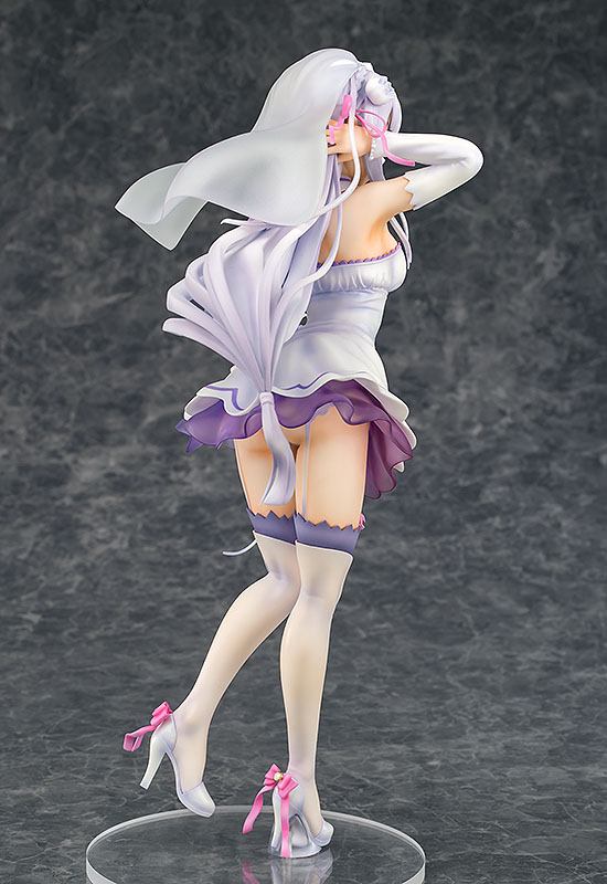 Re:ZERO -Starting Life in Another World- PVC Statue 1/7 Emilia Wedding Ver. 25 cm - MangaShop.ro